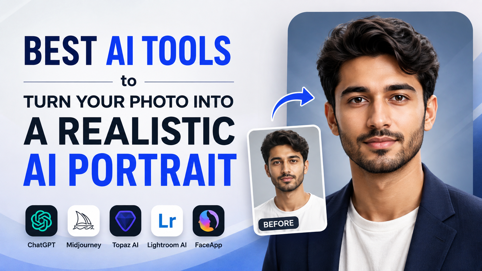 Best AI Tools to Turn Your Photo Into a Realistic AI Portrait