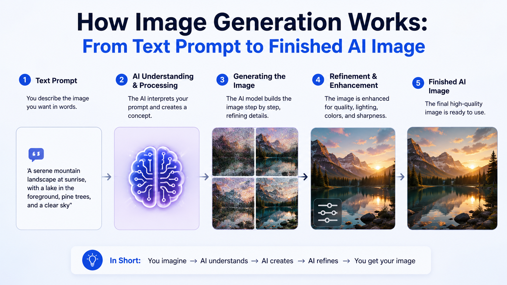 How Image Generation Works: From Text Prompt to Finished AI Image