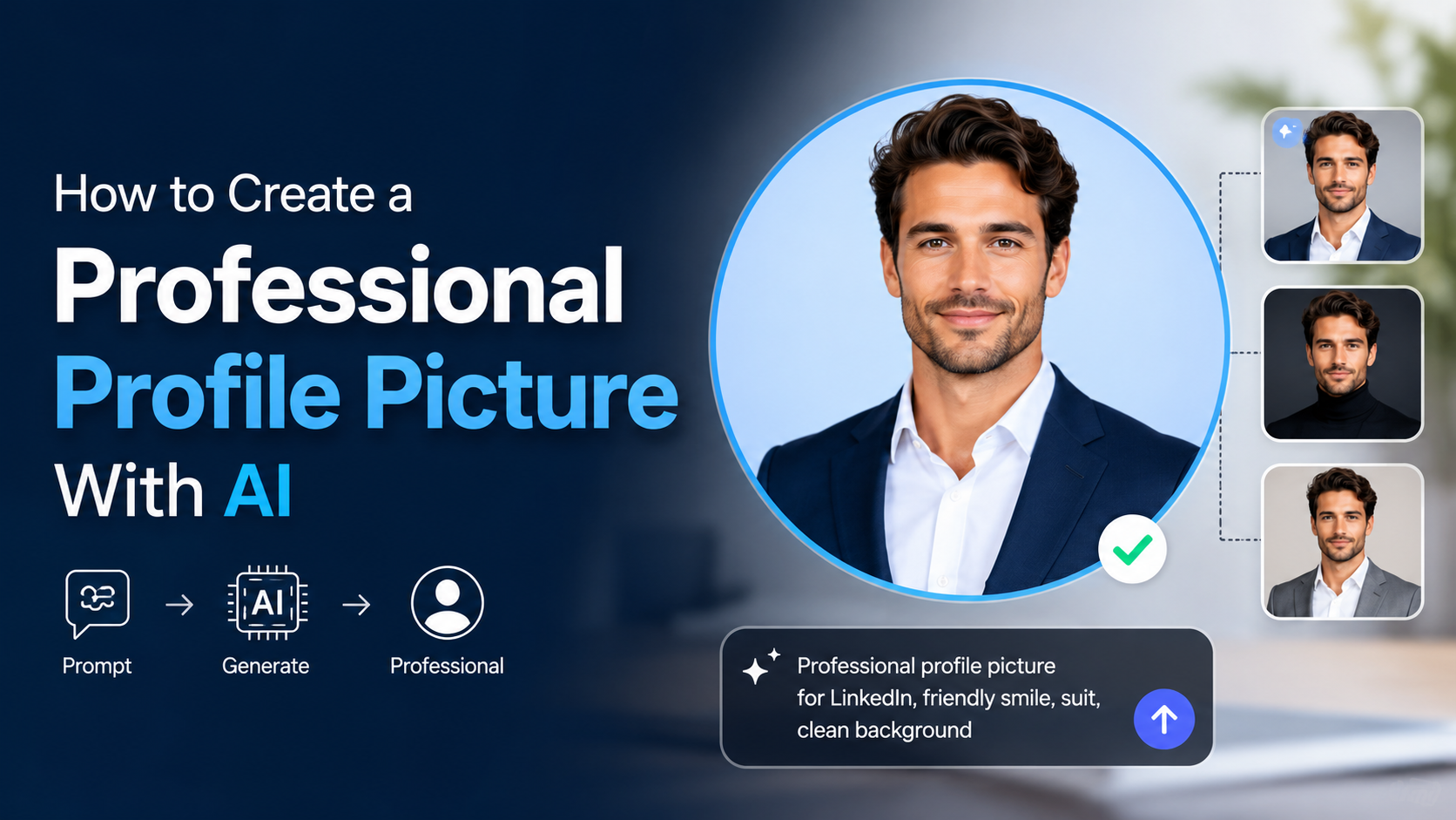 How to Create a Professional Profile Picture With AI
