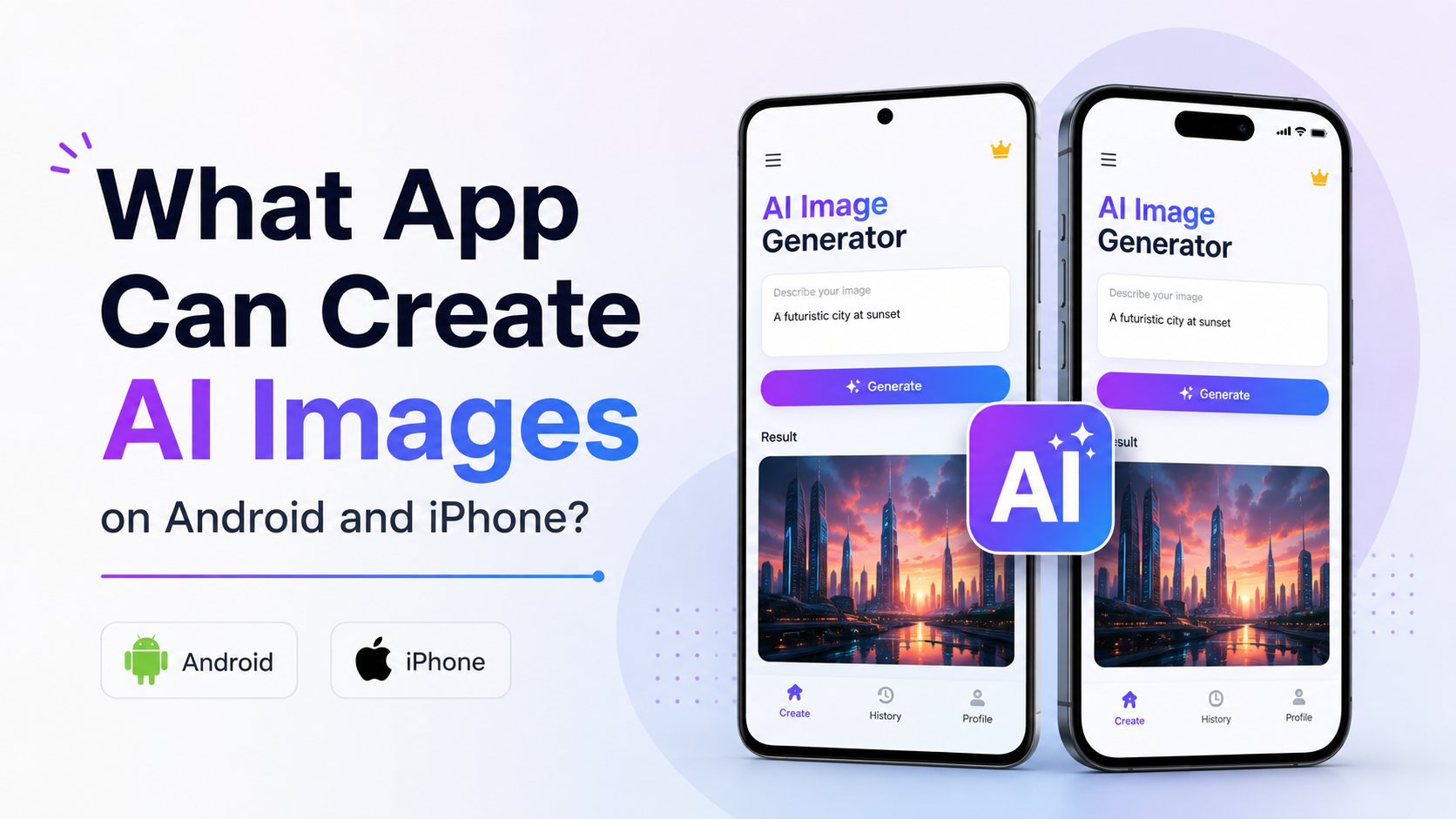 What App Can Create AI Images on Android and iPhone?