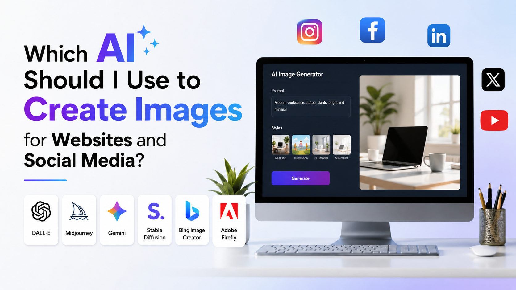 Which AI Should I Use to Create Images for Websites and Social Media?